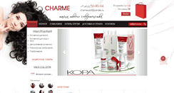 Desktop Screenshot of charme-prof.com
